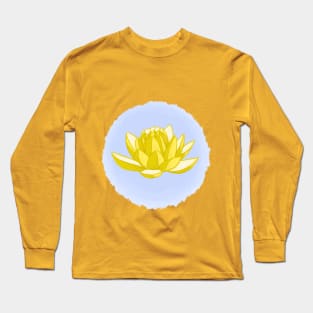 Banana Flower Lotus Long Sleeve T-Shirt